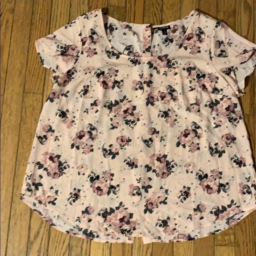 Torrid Rose/skull top